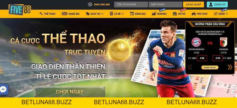 Five88 - Link Nhà Cái Five88 Cá Cược Thể Thao Trực Tuyến