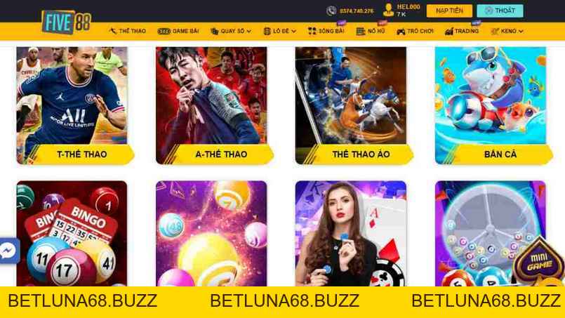 Five88 - Link Nhà Cái Five88 Cá Cược Thể Thao Trực Tuyến