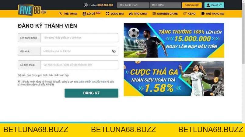Five88 - Link Nhà Cái Five88 Cá Cược Thể Thao Trực Tuyến